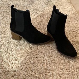 SOLD: Black booties